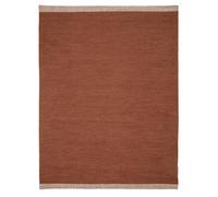 Classic Collection - Pure Wool Rug 200x300 cm, Terracotta - Terracotta
