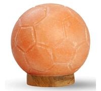 Classic Collection UK7 Ltd Himalayan Salt Lamp 100% Pure Rock Crystal, Carved Footbal Design 4 KG,with UK Plug and Bulb Included.