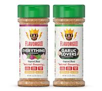 Classic Combo Pack of 2 Herb, Spice and Seasoning Gift Set - Everything, Garlic Lovers - Premium All Natural & Healthy Spice Blend - Low Sodium Chicken, Beef, Seafood, Salad