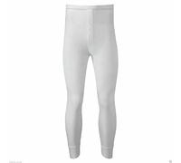 Classic Comfort 100% Poly Cotton Kids Long Sleeve| Short Sleeve| Crew Neck Base Layer Compression Underwear-Boys Sports Baselayer Tights Leggings Thermal Set 4-11 Years(White Long John-10-11 Years)
