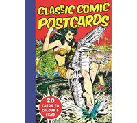 Classic Comic Postcards: 20 Cards to Colour & Send
