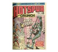 Classic Comics "Hotspur Crunch King Cobra Is Back" Fridge Magnet Retro Vintage Gift