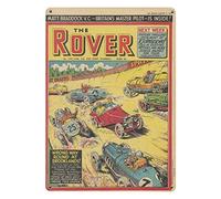 Classic Comics 'The Rover' A5 Steel Sign Tin Wall Door Plaque Vintage