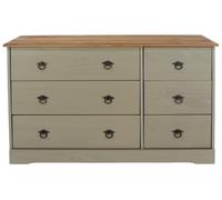 Classic Compact Corona Grey Bedroom - Bedside Chests Wardrobe Storage Box