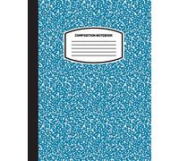 Classic Composition Notebook: (8.5x11) Wide Ruled Lined Paper Notebook Journal (Blue Gray) (Notebook for Kids, Teens, Students, Adults) Back to School and Writing Notes