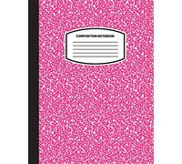 Classic Composition Notebook: (8.5x11) Wide Ruled Lined Paper Notebook Journal (Pink) (Notebook for Kids, Teens, Students, Adults) Back to School and Writing Notes