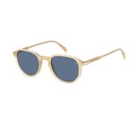 Classic Contemporary Sunglasses- male- Eyewear by David Beckham- Sunglasses- Yellow- 50 MM- Accessories 50 MM