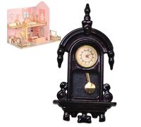 Classic Cottage Timepiece - Ornate Residency Decor, Elegant Interior Keepsake, Aesthetic Room Accent | Timeless Pretend Play Accessory, Creative For Nursery Bedroom Desktop Shelves