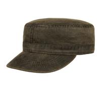 Lipodo Classic Cotton Army Cap Adjustable Military Style 100% Cotton Unisex Summer Brown