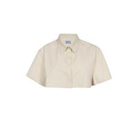 Classic Cotton Shirt Logo Detail - female - Heron Preston - Shirts - Beige - M - Blouses & Shirts M