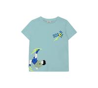 Classic Cotton T-Shirt with Front Print Straight Cut Child s.Oliver Bleu 2/3 years