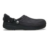 Classic Crafted Vegan Suede Clogs Black