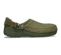 Classic Crafted Vegan Suede Clogs Khaki