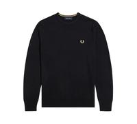 Classic Crew Neck Jumper - male - Fred Perry - Round-neck Knitwear - Black - XL - Knitwear XL