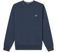 Classic Crew Neck Jumper, male, Fred Perry, Sweatshirts, Blue, XL, Sweatshirts & Hoodies XL