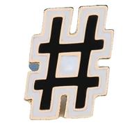 Classic Cursor Brooch PS Symbol Esc Keyboard Window Hourglass Enamel Pin, Klein, Non-precious metal