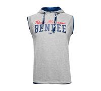Classic cut hooded tank top Benlee Epperson Gris XL