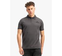 Classic cut polo shirt Lonsdale Lambston Gris 3XL