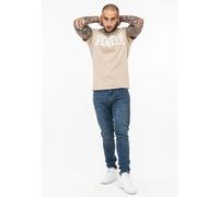 Classic cut T-shirt Benlee Logo Beige M