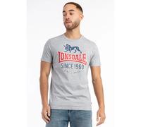 Classic cut T-shirt Lonsdale Gonfirth Gris 3XL