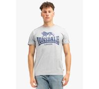 Classic cut T-shirt Lonsdale Henconner Gris 2XL