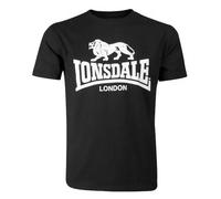 Classic cut T-shirt Lonsdale Logo Noir XL