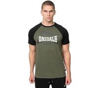 Classic cut T-shirt Lonsdale Magilligan Vert 2XL