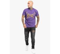 Classic cut T-shirt Tapout Basic Violet XL