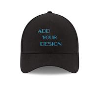 Classic Dad Hat Add Images/Text Sport Caps Black