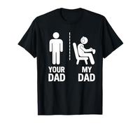 Classic Dad vs Gamer Dad: Headphones, Console, and Fun Times T-Shirt