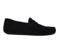 Classic Dark Blue Driving Moccasins for Men- male- Hugo- Loafers- Blue- 8 UK- Shoes 8 UK