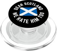 Classic Dear Scotland We Hate Him Too PopSockets PopGrip for MagSafe