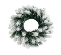 Classic Decorative Christmas Wreath Simulation Of In Front Of Door With And Garlands; Green Decorate Homes; Day Scenes Are Dressed Up (Green, 36cm)