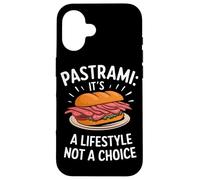 Classic Deli Pastrami Sandwich Lover Culinary Delight Case for iPhone 16