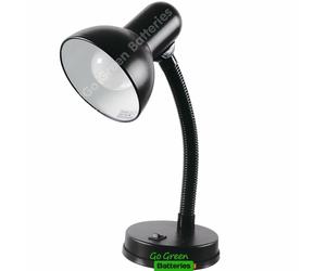 Classic Desk Lamp Reading Light Flexi Neck Office Study Bedside Table Black
