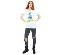 Classic Donald Duck Cotton Boyfriend T-Shirt Disney White XXXL
