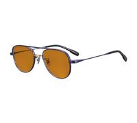 Classic Double Bridge Blue Light Blocking Glasses for Mens Lightweight UV Protection Computer Reading Gaming Glasses,Blue,+1.00