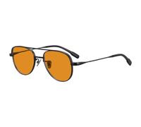 Classic Double Bridge Blue Light Blocking Glasses for Mens Lightweight UV Protection Computer Reading Gaming Glasses,Black,+2.00