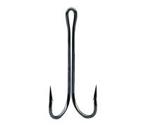 Classic Double Fsihing Hooks,Long Shank Weedless Worm Hooks 100 Pcs Fly Tying Hooks High Carbon Steel Double Barbed Hooks(33mm)