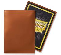 Classic Dragon Shield Copper Tough Polypropylene Sleeves Box of 100 Pieces