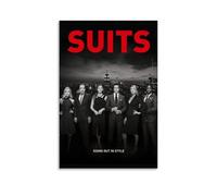 Classic Drama Suits Final Season Poster Decorative Painting Canvas Wall Posters And Art Picture Print Modern Family Bedroom Decor Posters 24x36inch(60x90cm)