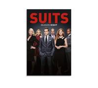 Classic Drama Suits Season Ⅷ Poster Decorative Painting Canvas Wall Posters And Art Picture Print Modern Family Bedroom Decor Posters 24x36inch(60x90cm)