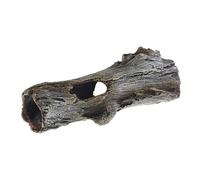 CLASSIC Driftwood Narrow Grey Hideaway Aquarium Ornaments - 215 x 80 x 55 mm | Hand-Painted Resin Decoration for Freshwater Fish Tanks & Aquascapes