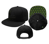 Classic Drop T Band Logo Apple Brim Baseball Cap The Beatles Black One Size