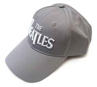 Classic Drop T Band Logo Strapback Baseball Cap Beatles Grey One Size