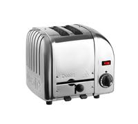 Classic DUALIT 2 Slice Vario Toaster Polished Stainless Steel - Made in the UK