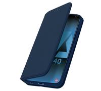 Classic Edition stand case with card slot for Galaxy A40 - Blue