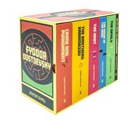 Classic Editions Complete Collection Of Fyodor Dostoevsky 6 Hardback Books Box Set: Crime And Punishment, Notes From The Underground, The , The