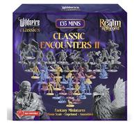 Classic Encounters II - 135 Monsters & Encounters for DND Miniatures Bulk & Dungeons Dragons | 28mm Unpainted DND Minis | D&D Figures Miniatures for RPG Tabletop Gaming | Pathfinder I Realm Reforged