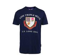 Classic England Rugby T-Shirt Triple Blue Navy